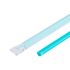Giant Straw 0.314X9 IN Plastic Teal Paper Wrapped 2500/Case