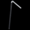 Victoria Bay Jumbo Straw Flex Straw 7.75 IN PP Clear Wrapped 400 Count/Pack 25 Packs/Case 10000 Count/Case