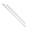 Karat® Jumbo Straw 0.2X7.75 IN Plastic Clear Paper Wrapped 2000/Case