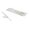 PrimeWare® Jumbo Straw 0.224X7.75 IN PLA Clear Paper Wrapped 6000/Case