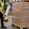 Stretch Film 18IN X1476FT Clear LLDPE 42GA 0.42MIL 10.668MIC 42 Gauge Cast 4 Rolls/Case 64 Rolls/Pallet