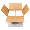 Victoria Bay Straw 6 IN Agave Black Wrapped 500 Count/Pack 4 Packs/Case 2000 Count/Case