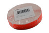 Blank Write In Label 0.625X1.25 IN Red Fluorescent Red Short Oval Write On Dayglo 1000 Count/Roll 50 Rolls/Case
