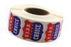 USDA Choice Meat Label 1.3X1.3 IN Red Blue White Shield 1000 Count/Roll 25 Rolls/Case 25000 Count/Case