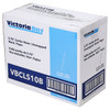 Victoria Bay Jumbo Straw 5.75 IN Paper Black Unwrapped 500 Count/Pack 8 Packs/Case 4000 Count/Case