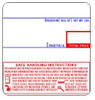 CAS 1478-S/H Safe Handling Scale Label 2.28X2.36 IN UPC 6000/Case