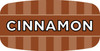 Cinnamon Bakery Flavor Label 0.625X1.25 IN Brown Oval 4 Color Process UV 1000 Count/Roll 50 Rolls/Case 50000 Count/Case