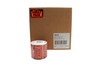Family Pack Meat Value Family Label Large (LG) 3X2 IN Black Fluorescent Red With House 500 Count/Roll 20 Rolls/Case
