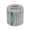 Friday Prep Item Date Use Trilingual Label 2X2 IN Green Square Dissolvable 250/Roll