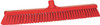 Vikan® Broom 24X2.8X4.9 IN Red PP Polyester Stainless Steel Push 1/Each