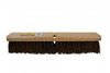 Outdoor Push Broom Head 18 IN Palmyra Wood 2 Threaded Handle Holes 1/Each