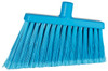 Vikan® Broom 11.4X1.6X8.7 IN Blue PP Stainless Steel Polyester PET Angled Split Bristle 1/Each