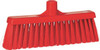 Vikan® Multi-Purpose Broom 12.2X2.4X5.5 IN Red PP Polyester Stainless Steel With 12IN Head 1/Each