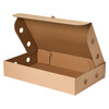 Box 12.75X3.875X20.75 IN Kraft Corrugated Cardboard 32ECT Die Cut Printed 20/Bundle