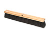 Push Broom Sweep Broom 24 IN Black Medium Sweep Poly 1/Each