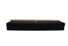 Bristles Indoor Broom 18 IN Black PP Wood Push 1/Each