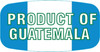 Product of Guatemala Origin Label 0.625X1.25 IN Green Blue White Short Oval 1000 Count/Roll 60 Rolls/Case