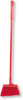 Sparta® Restroom Broom 56IN Red PP Polyester Threaded Color-Coded With 12IN Head Angled 1/Each