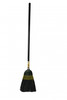 Lobby Broom 42IN Black Wood Natural Fiber Painted 1/Each