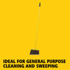 Multi-Purpose Broom 53.5X10.5 IN Gray Plastic Metal Angled 1/Each