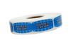 Butter Cream Bakery Flavor Label 0.625X1.25 IN Blue Oval 4 Color Process UV 1000 Count/Roll 50 Rolls/Case