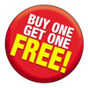 Buy One Get One Free Label 1000/Roll