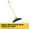 Maximizer™ Broom 58X34 IN Yellow Black PP Steel 1/Each