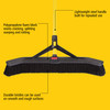 Maximizer™ Broom 58X34 IN Yellow Black PP Steel 1/Each