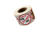 Great For Stir Fry Meat Label 2 IN Silver Red Circle 500 Count/Roll 12 Rolls/Case 6000 Count/Case