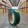 Strapping 8200 FT Green Polyester 1/2X.028 725# 8200'/Coil Green Emb 16X6 1/Pack
