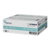 Papernet Double Layer Toilet Paper & Tissue Roll 1PLY White Universal Jumbo (JRT) 1000 Sheets/Roll 8 Rolls/Case