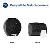Tork OptiCore® Toilet Paper & Tissue Roll T11 4X3.75 IN 266.667 FT 2PLY White Premium Embossed 800 Sheets/Roll 36 Rolls/Case