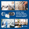 Sofpull® Toilet Paper & Tissue Roll 8.4X5.25 IN 2PLY White Centerpull High Capacity 1000 Sheets/Roll 6 Rolls/Case