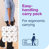 Tork Toilet Paper & Tissue Roll T7 4X3.66 IN 333.333 FT 2PLY White Embossed Coreless Refill 1000 Sheets/Roll