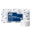 Tork Toilet Paper & Tissue Roll T7 4X3.66 IN 333.333 FT 2PLY White Embossed Coreless Refill 1000 Sheets/Roll
