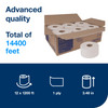 Tork Toilet Paper & Tissue Roll T2 3.48IN X1200FT 1PLY White Jumbo (JRT) High Capacity Refill 12 Rolls/Case