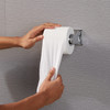 Pacific Blue Basic Toilet Paper & Tissue Roll 4.05X3.8 IN 1PLY White Standard 1210 Sheets/Roll 80 Rolls/Case
