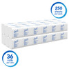 Scott® Toilet Paper & Tissue Sheets 4.5X8.3 IN 2PLY White Interfold High Capacity 250 Sheets/Roll 36 Rolls/Case