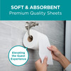 Angel Soft Professional® Toilet Paper & Tissue Roll 4X3.8 IN 2PLY White Embossed EPA Indicator 450 Sheets/Roll