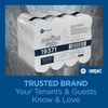Compact® Toilet Paper & Tissue Roll 4X3.8 IN 2PLY White Embossed Coreless Premium 750 Sheets/Roll 36 Rolls/Case