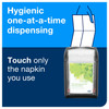 Tork Xpressnap Fit® Dispenser Napkins 8.39X6.5 IN 4.21X3.27 IN White Paper 2PLY Interfold Refill 120 Count/Pack 36 Packs/Case 4320 Count/Case