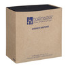 Linen-Like® Dinner Napkins 17X17 IN Black Airlaid Paper 1/4 Fold 300/Case