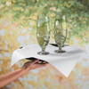 Linen-Like® Dinner Napkins 16X16 IN White Airlaid Paper Flat Pack 1000/Case