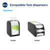 Tork Xpressnap® Dispenser Napkins 8.39X6.5 IN 4.21X3.27 IN Natural Paper 2PLY Interfold Embossed 120 Count/Pack 36 Packs/Case