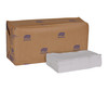 Dispenser Napkins 12X13 IN 3.75X6.5 IN White Paper 1PLY 1/8 Fold Refill Embossed 500 Count/Pack 12 Packs/Case