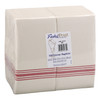 Dinner Napkins White Red Dishtowel Print Paper UltraPLY 800/Case