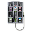 Arsenal® One 4D 4 Product E Gap 4-Station Dispenser Plastic Gray Wall Mount 1/Each