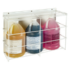 Bottle Rack Plastic Coated Metal Two Station Locking For Gallon Bottles 1/Each