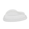 Lid Dome Small (SM) 5.6875X5.875X0.75 IN OPS Clear Heart For Pan 100/Case