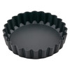 Quiche & Tart Pan 4X0.75 IN Aluminized Carbon Steel Non-Stick 1/Each